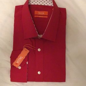 Tallia Tomato red dress shirt